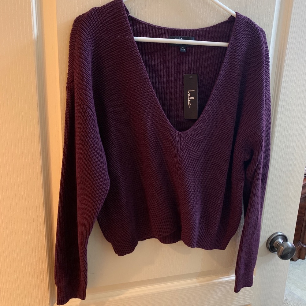 Lulu’s Maroon Sweater